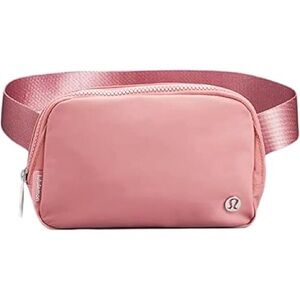Lululemon Pink Mesh Crossbody Bag